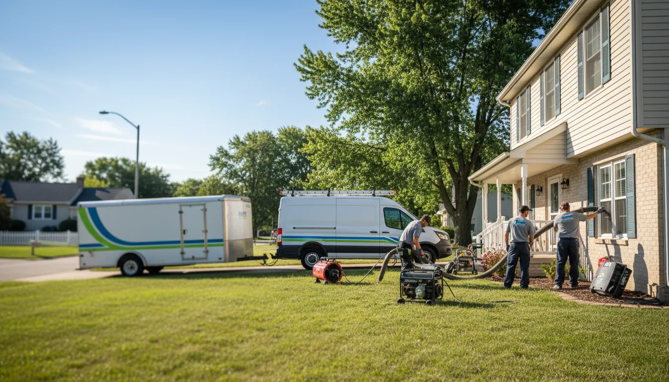 Flooded Basement Restoration And Cleanup With Repair in Dexter, NY near me